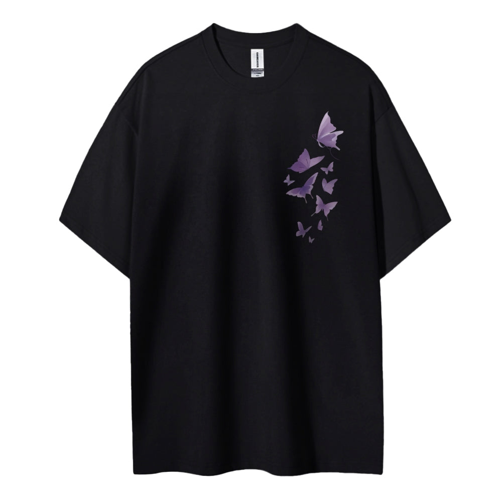 Demon Slayer: Kimetsu no Yaiba Cotton Unisex Crew Neck Anime T-Shirt
