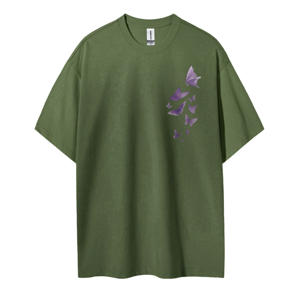 Demon Slayer: Kimetsu no Yaiba Cotton Unisex Crew Neck Anime T-Shirt