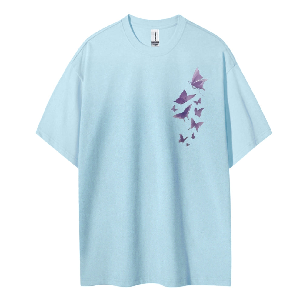 Demon Slayer: Kimetsu no Yaiba Cotton Unisex Crew Neck Anime T-Shirt