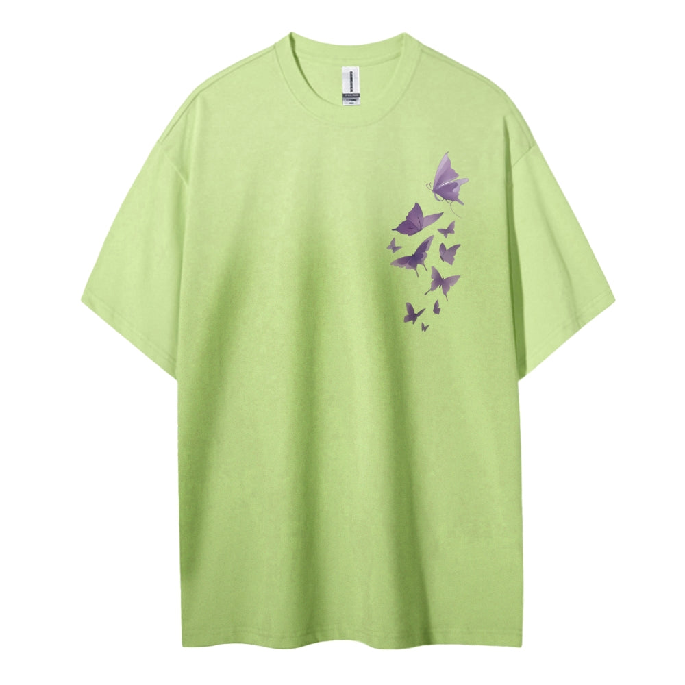 Demon Slayer: Kimetsu no Yaiba Cotton Unisex Crew Neck Anime T-Shirt