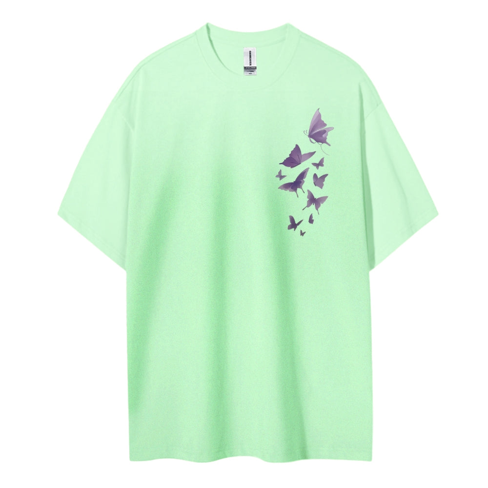 Demon Slayer: Kimetsu no Yaiba Cotton Unisex Crew Neck Anime T-Shirt