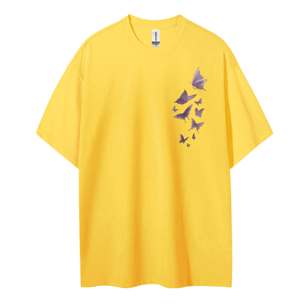 Demon Slayer: Kimetsu no Yaiba Cotton Unisex Crew Neck Anime T-Shirt