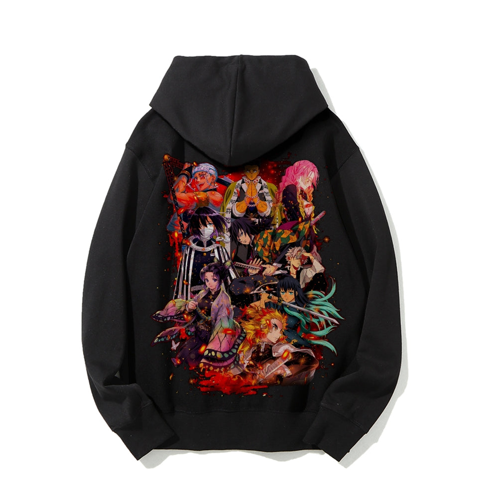 Demon Slayer Cotton Unisex Anime Hoodie