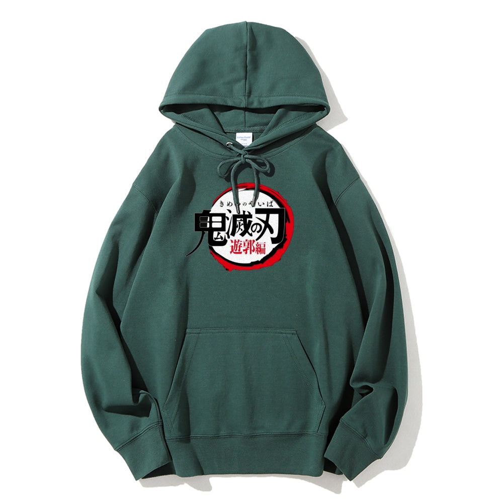 Demon Slayer Cotton Unisex Anime Hoodie