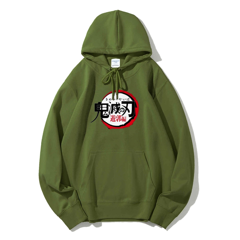 Demon Slayer Cotton Unisex Anime Hoodie