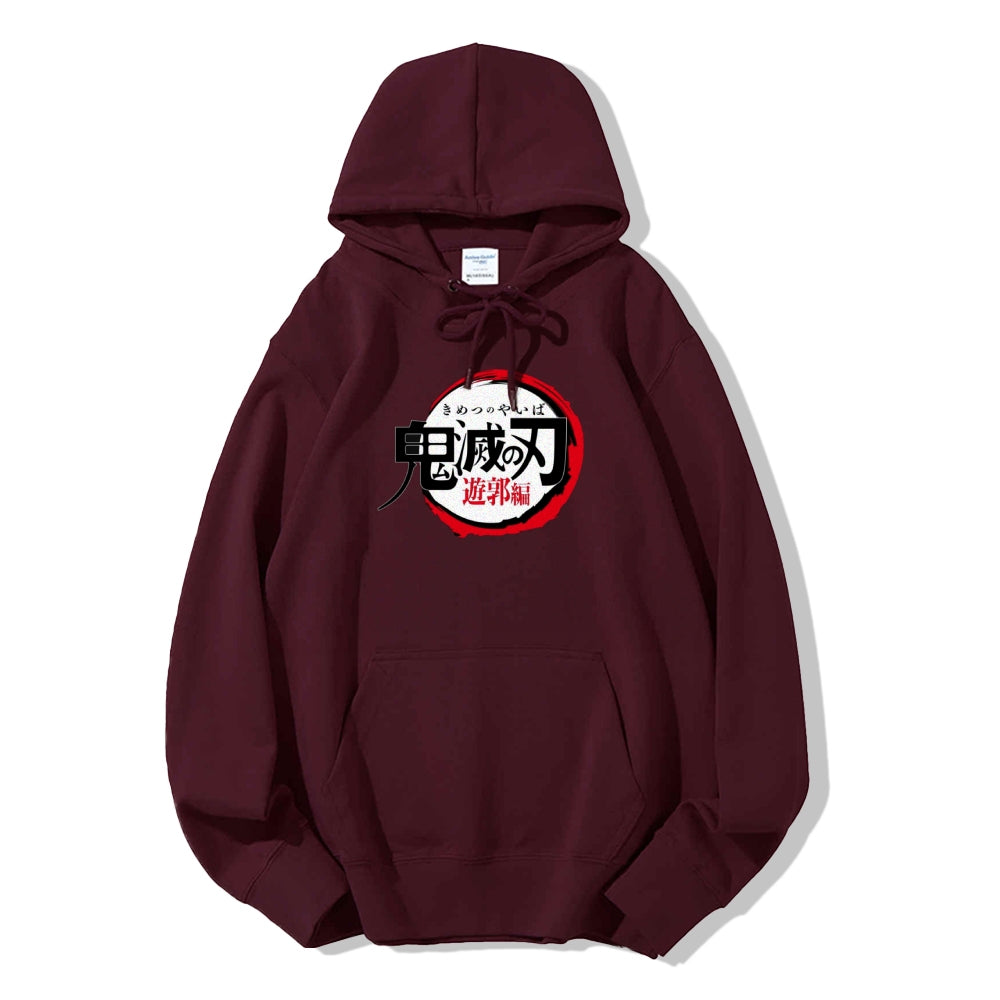 Demon Slayer Cotton Unisex Anime Hoodie