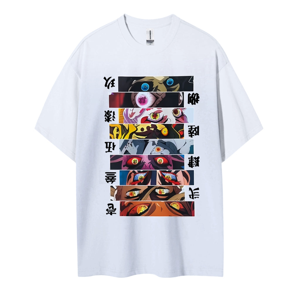Demon Slayer Cotton Unisex Crew Neck Anime T-Shirt