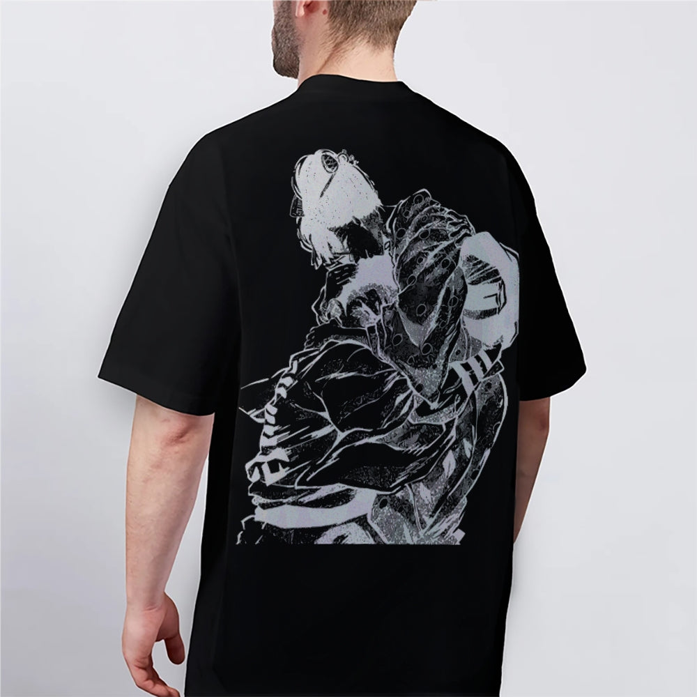 Demon Slayer Cotton Unisex Crew Neck Anime T-Shirt