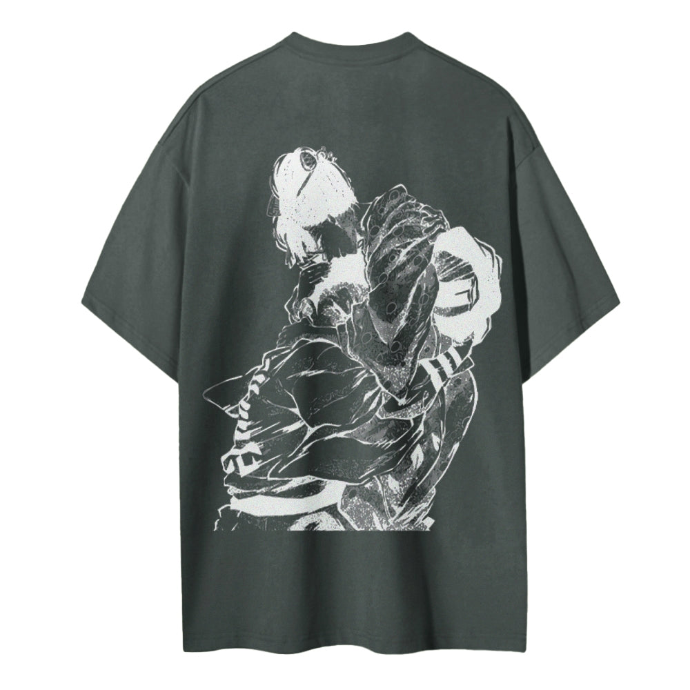 Demon Slayer Cotton Unisex Crew Neck Anime T-Shirt