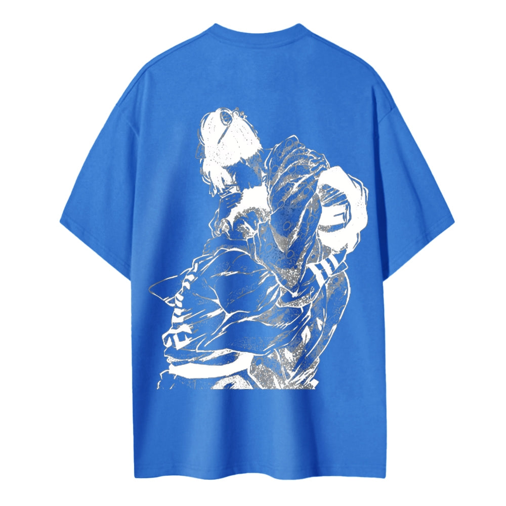 Demon Slayer Cotton Unisex Crew Neck Anime T-Shirt