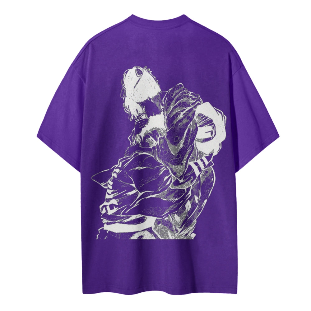 Demon Slayer Cotton Unisex Crew Neck Anime T-Shirt