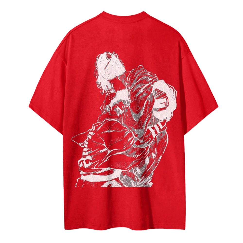 Demon Slayer Cotton Unisex Crew Neck Anime T-Shirt