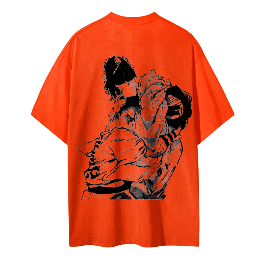 Demon Slayer Cotton Unisex Crew Neck Anime T-Shirt