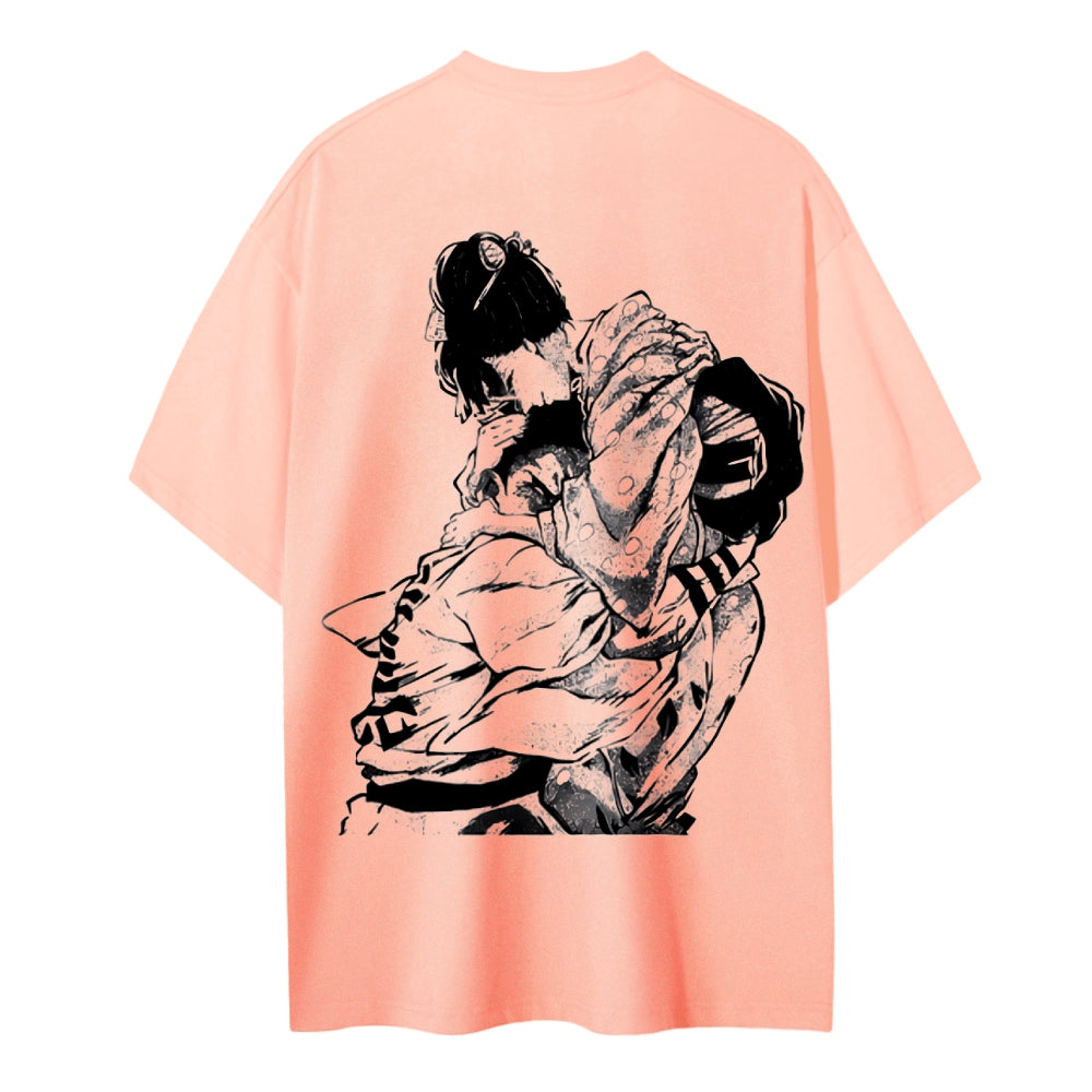 Demon Slayer Cotton Unisex Crew Neck Anime T-Shirt
