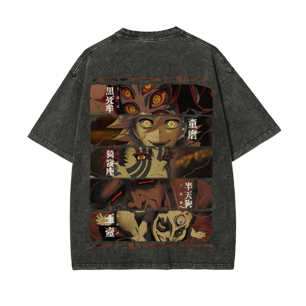 Vintage Oversized T-Shirt Demon Slayer
