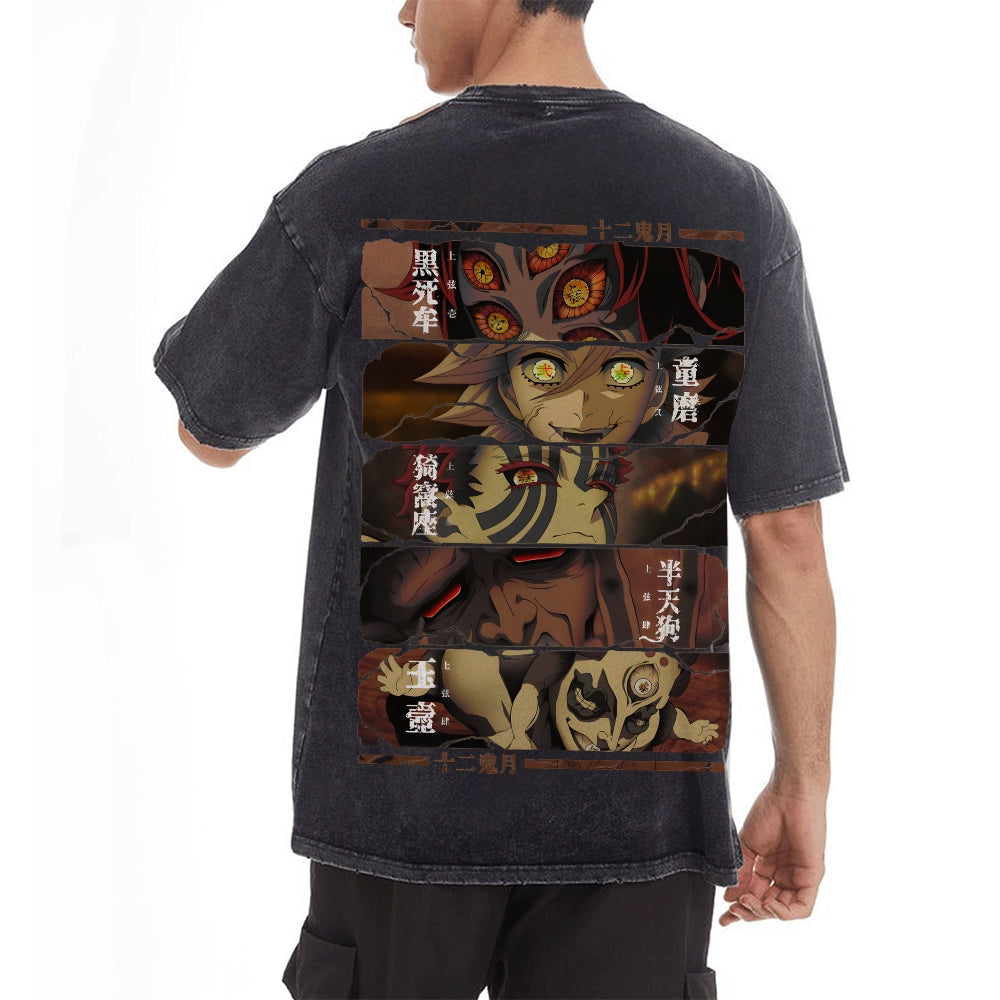 Vintage Oversized T-Shirt Demon Slayer