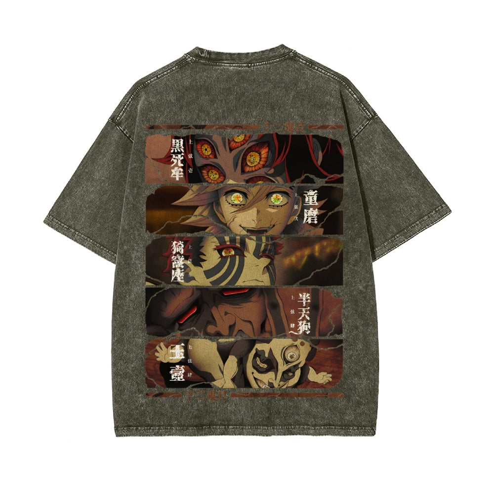 Vintage Oversized T-Shirt Demon Slayer