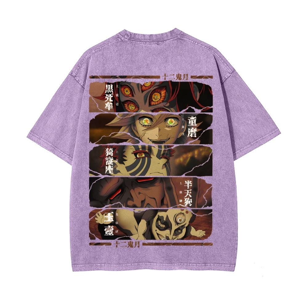 Vintage Oversized T-Shirt Demon Slayer