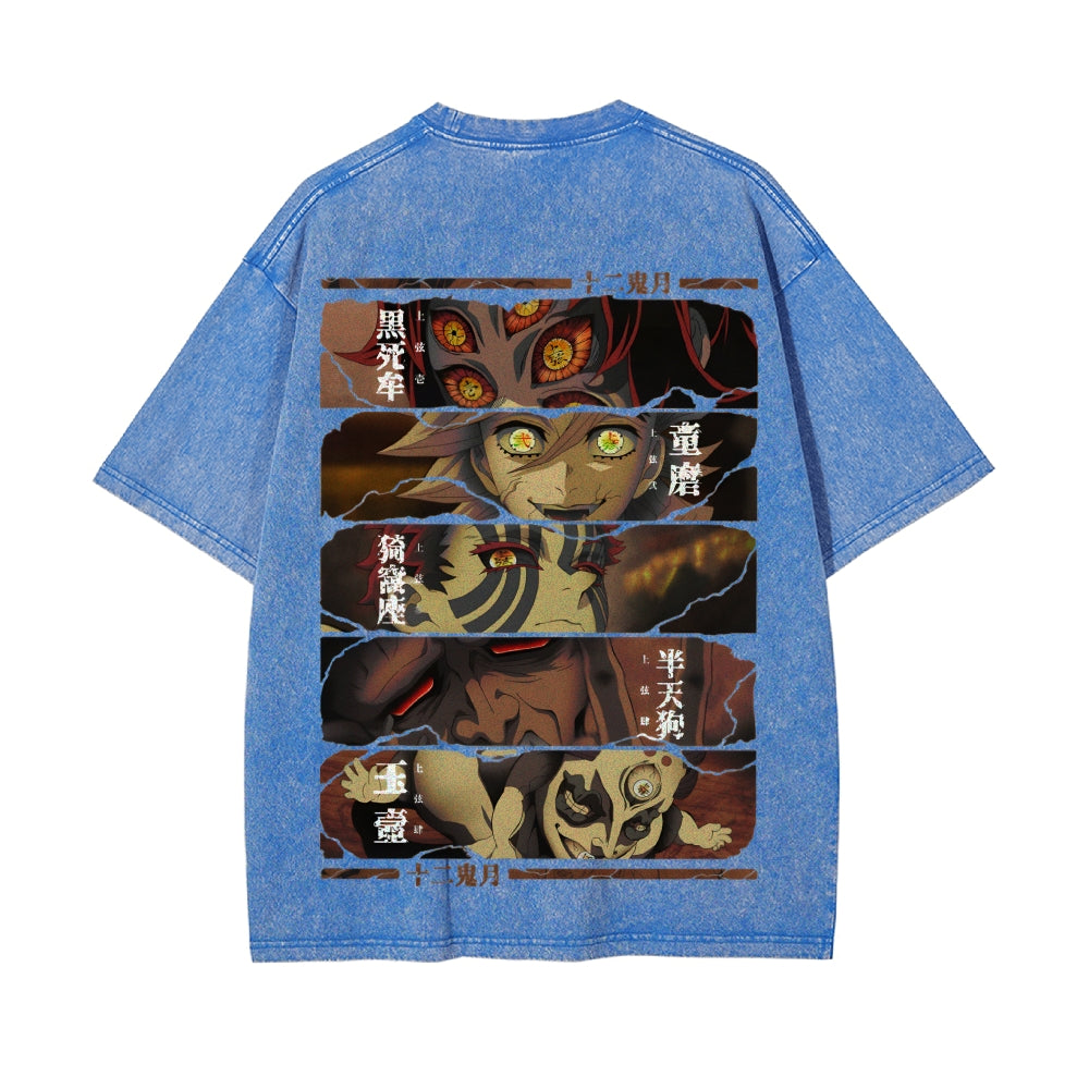 Vintage Oversized T-Shirt Demon Slayer