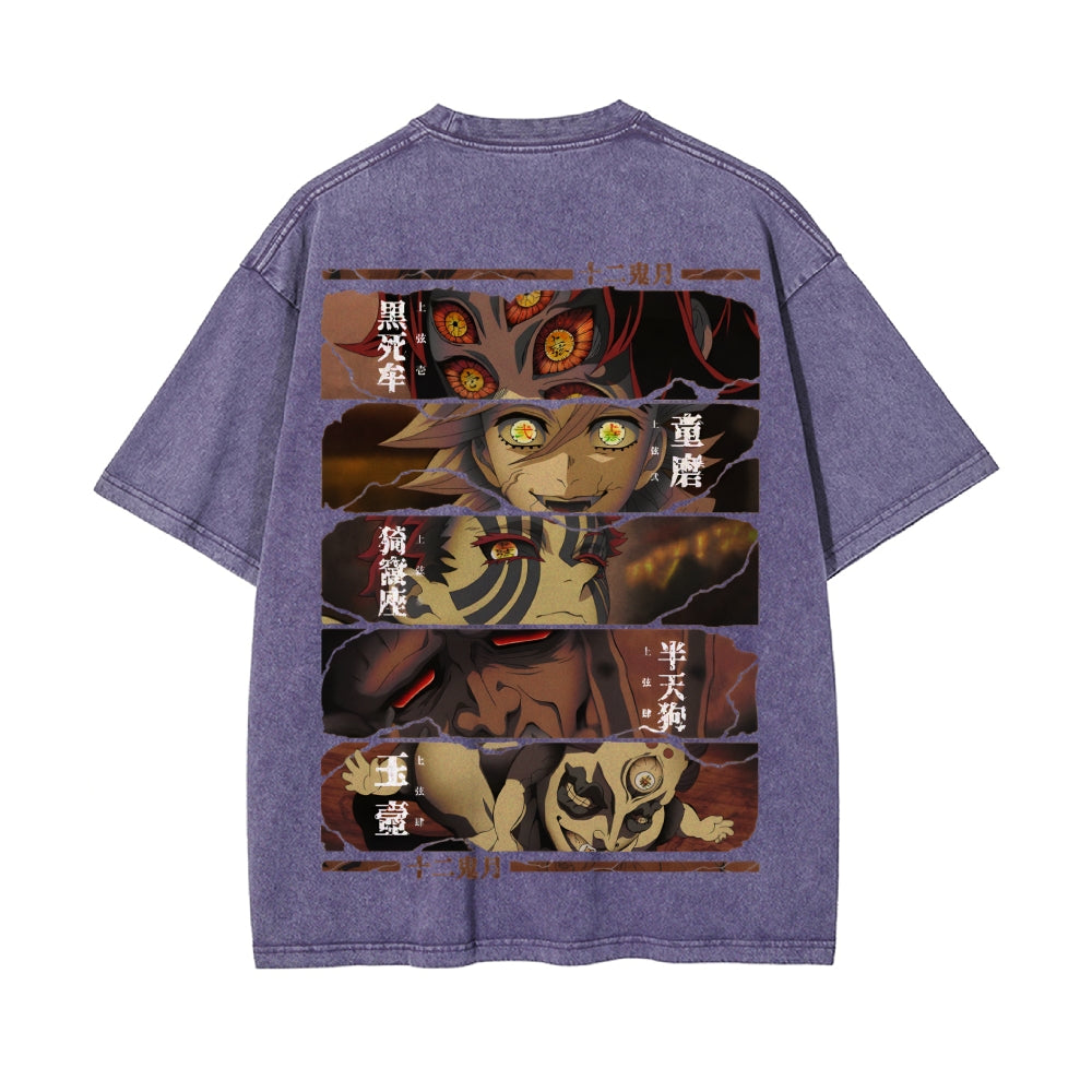 Vintage Oversized T-Shirt Demon Slayer