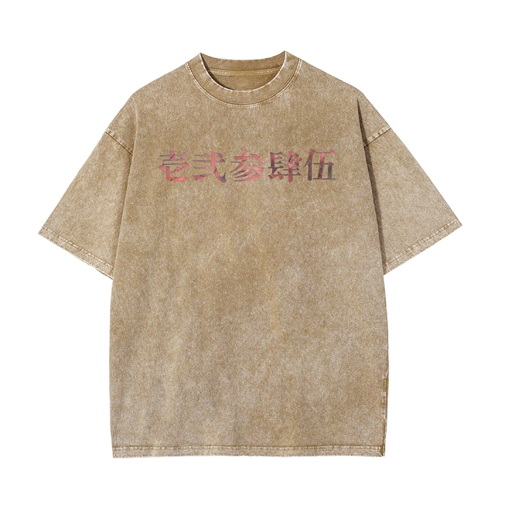 Vintage Oversized T-Shirt Demon Slayer