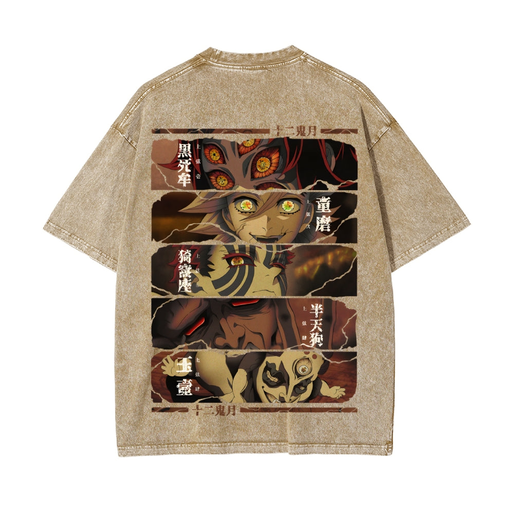 Vintage Oversized T-Shirt Demon Slayer
