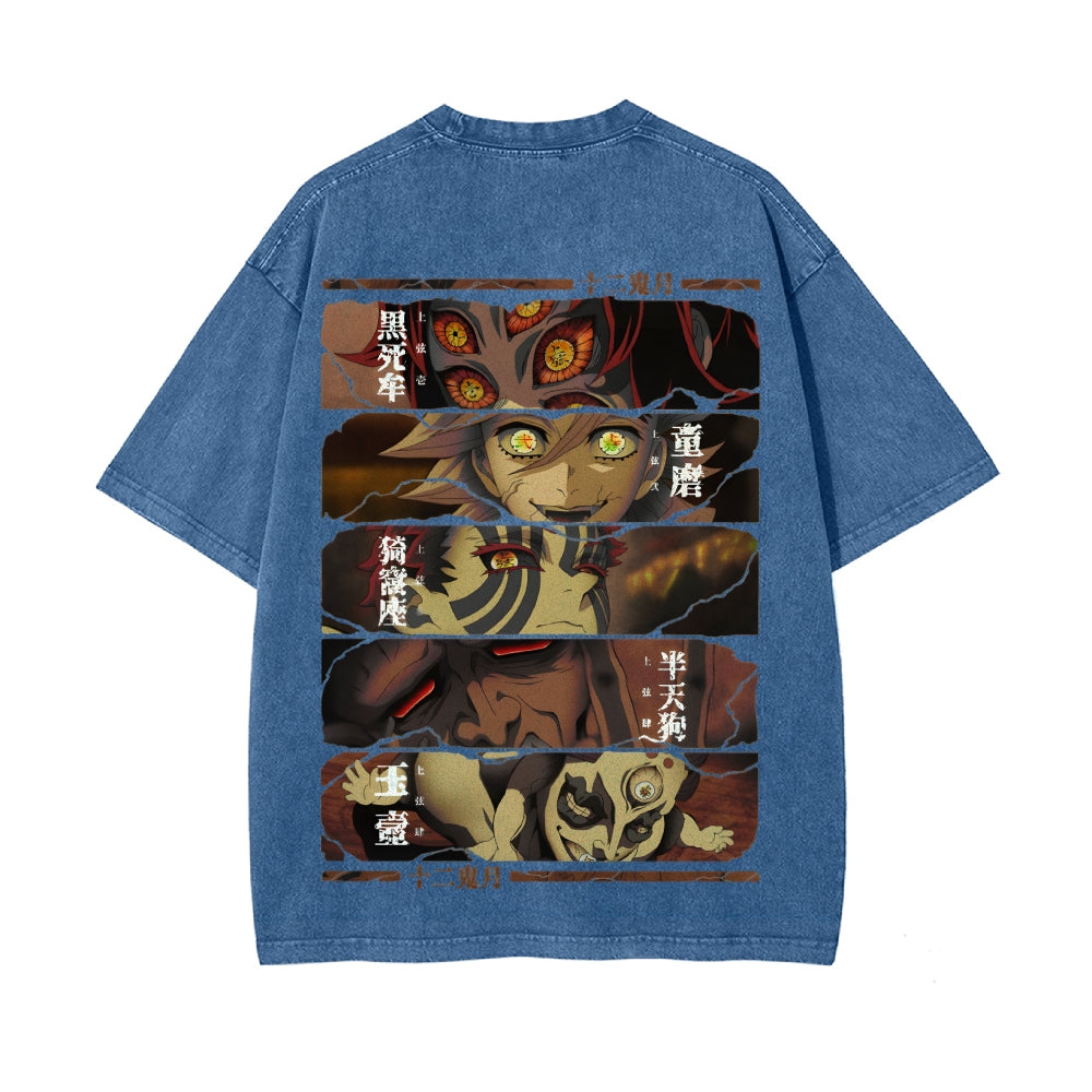 Vintage Oversized T-Shirt Demon Slayer