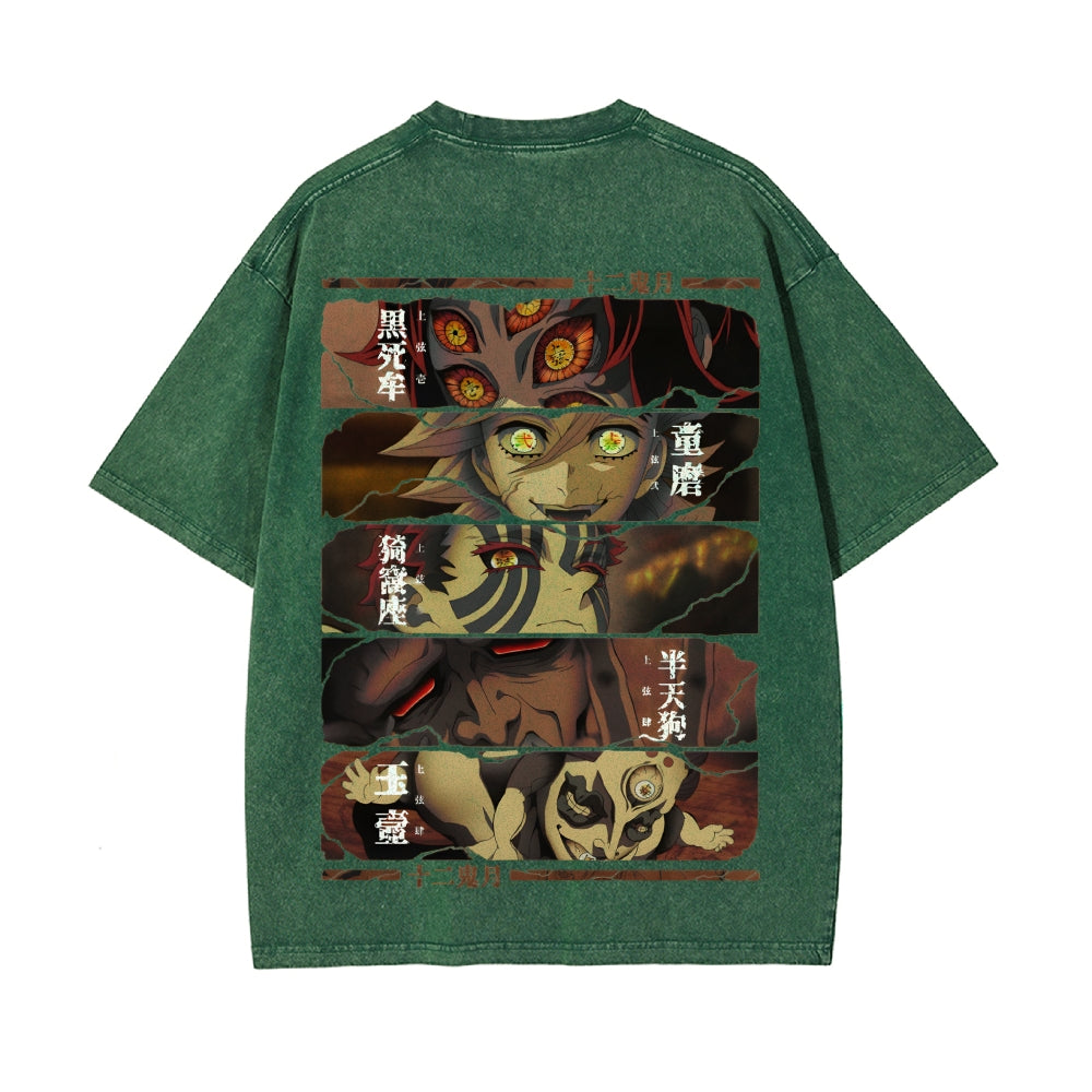 Vintage Oversized T-Shirt Demon Slayer