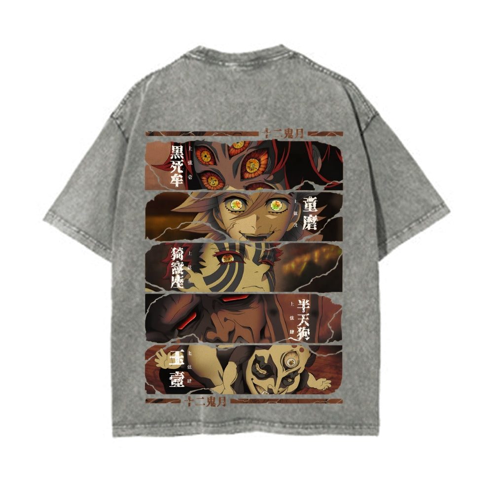 Vintage Oversized T-Shirt Demon Slayer