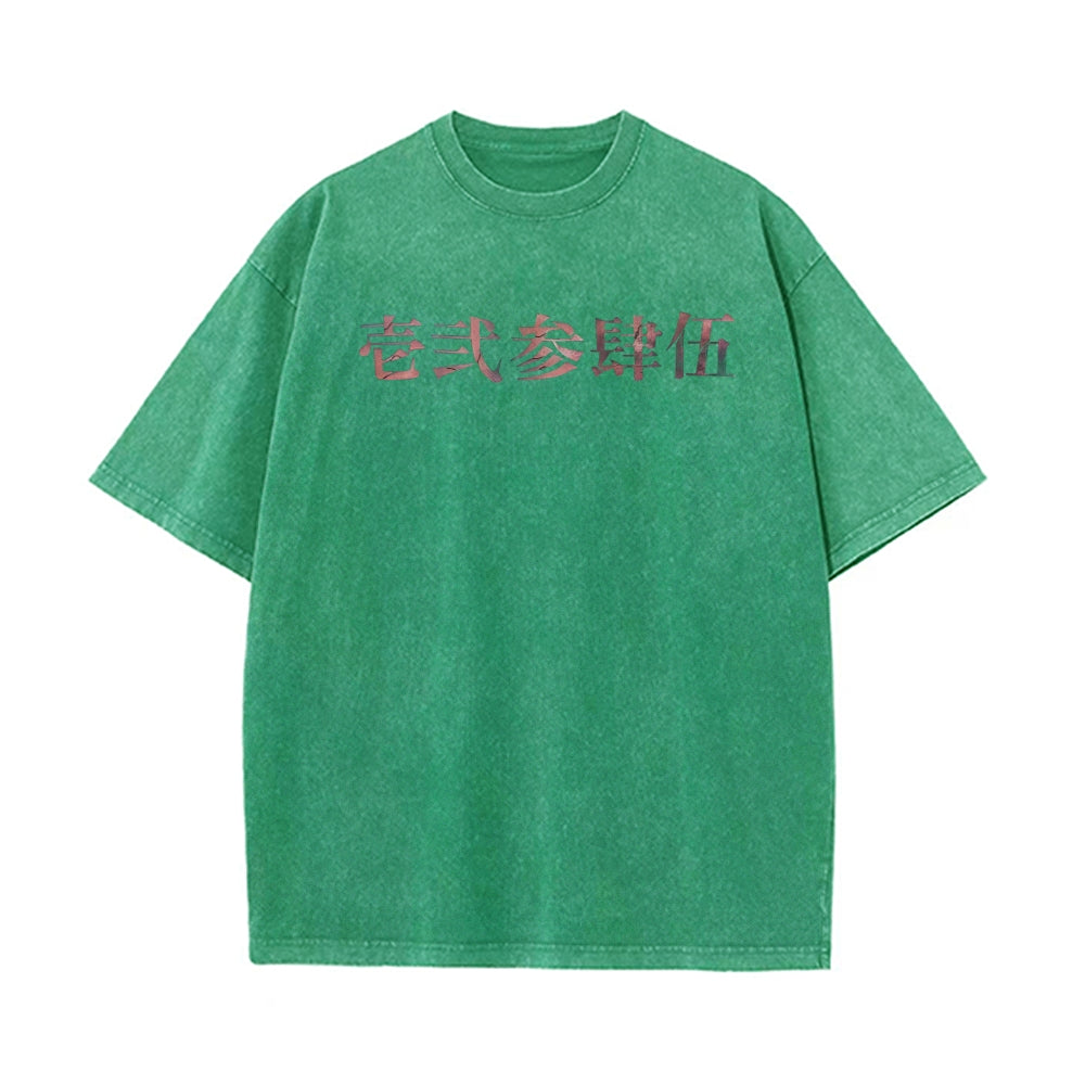 Vintage Oversized T-Shirt Demon Slayer