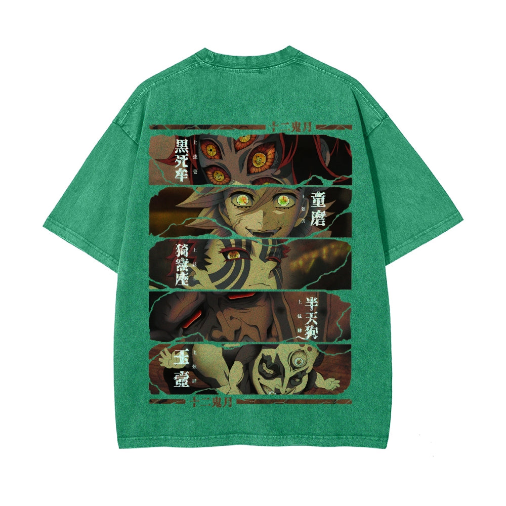 Vintage Oversized T-Shirt Demon Slayer