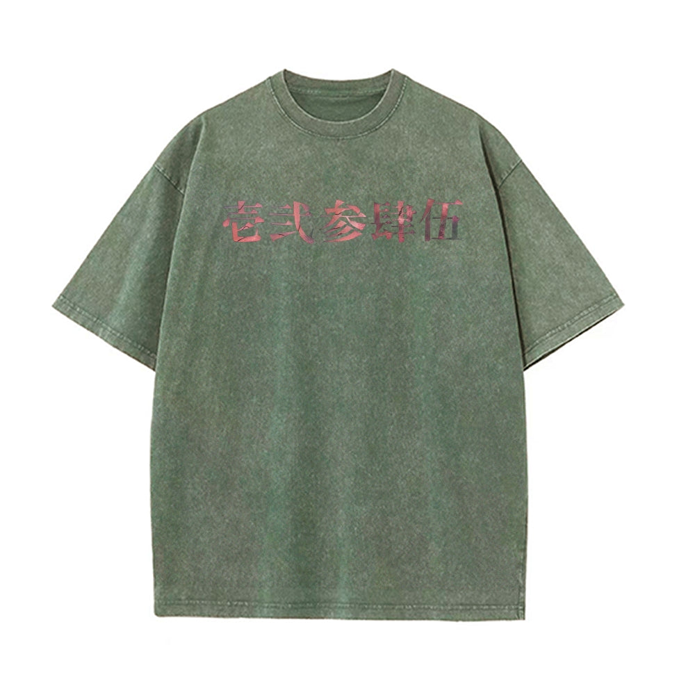 Vintage Oversized T-Shirt Demon Slayer