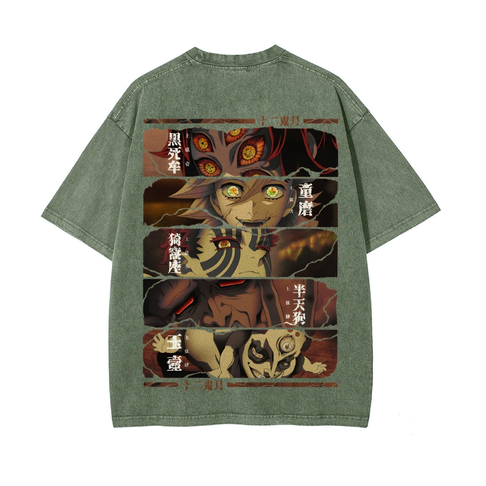 Vintage Oversized T-Shirt Demon Slayer