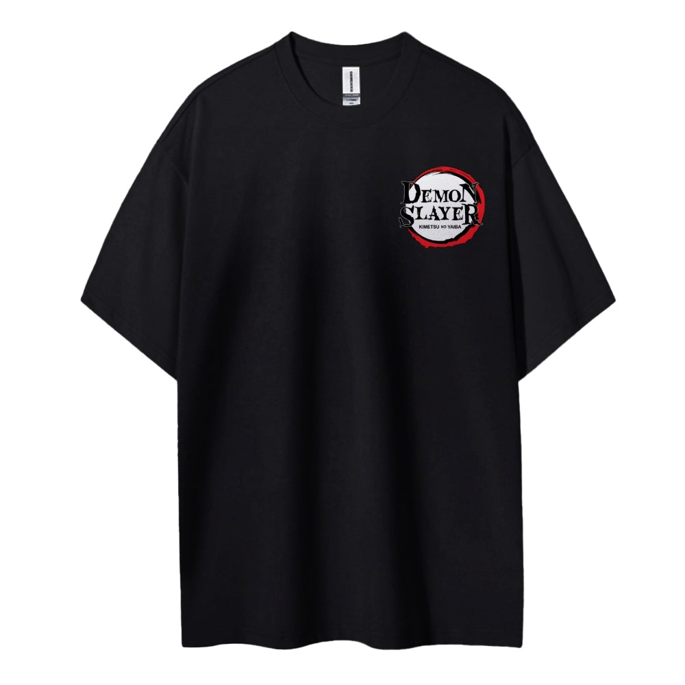 Demon Slayer Cotton Unisex Crew Neck Anime T-Shirt