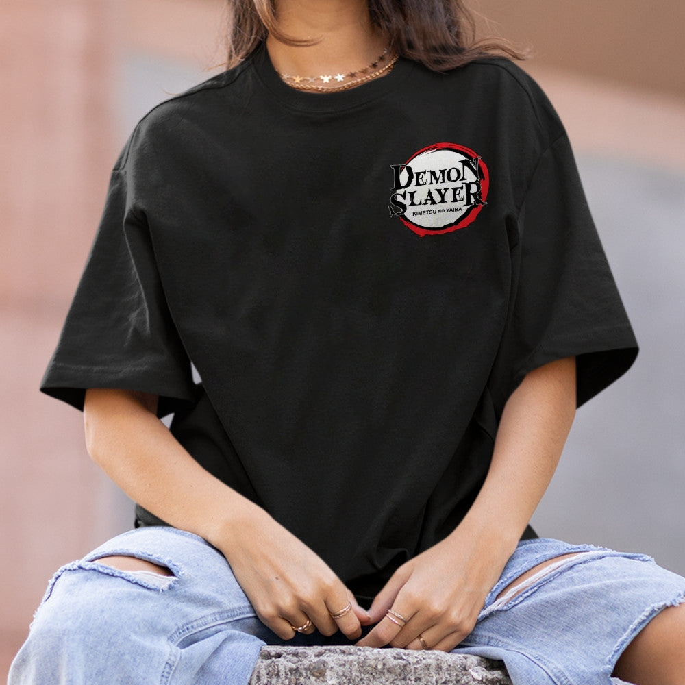 Demon Slayer Cotton Unisex Crew Neck Anime T-Shirt