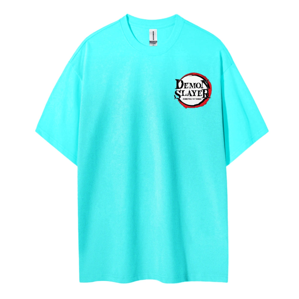 Demon Slayer Cotton Unisex Crew Neck Anime T-Shirt