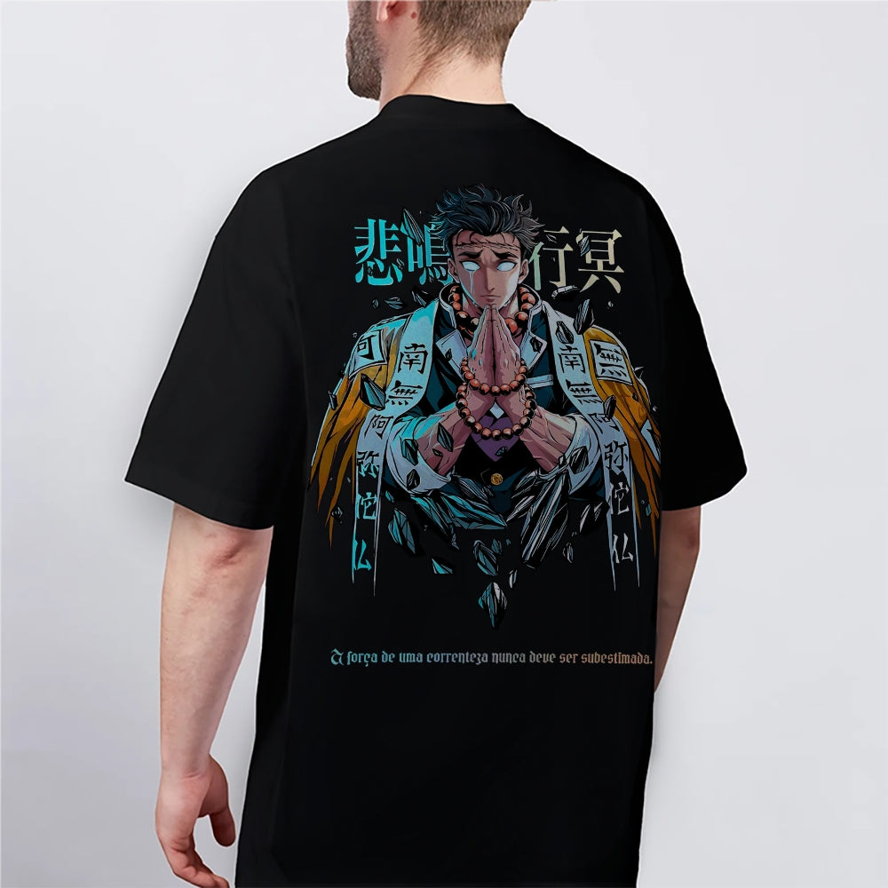 Demon Slayer Cotton Unisex Crew Neck Anime T-Shirt