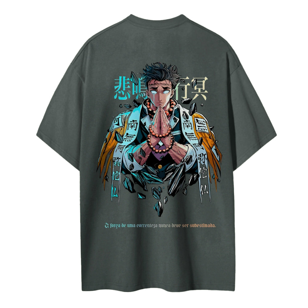 Demon Slayer Cotton Unisex Crew Neck Anime T-Shirt