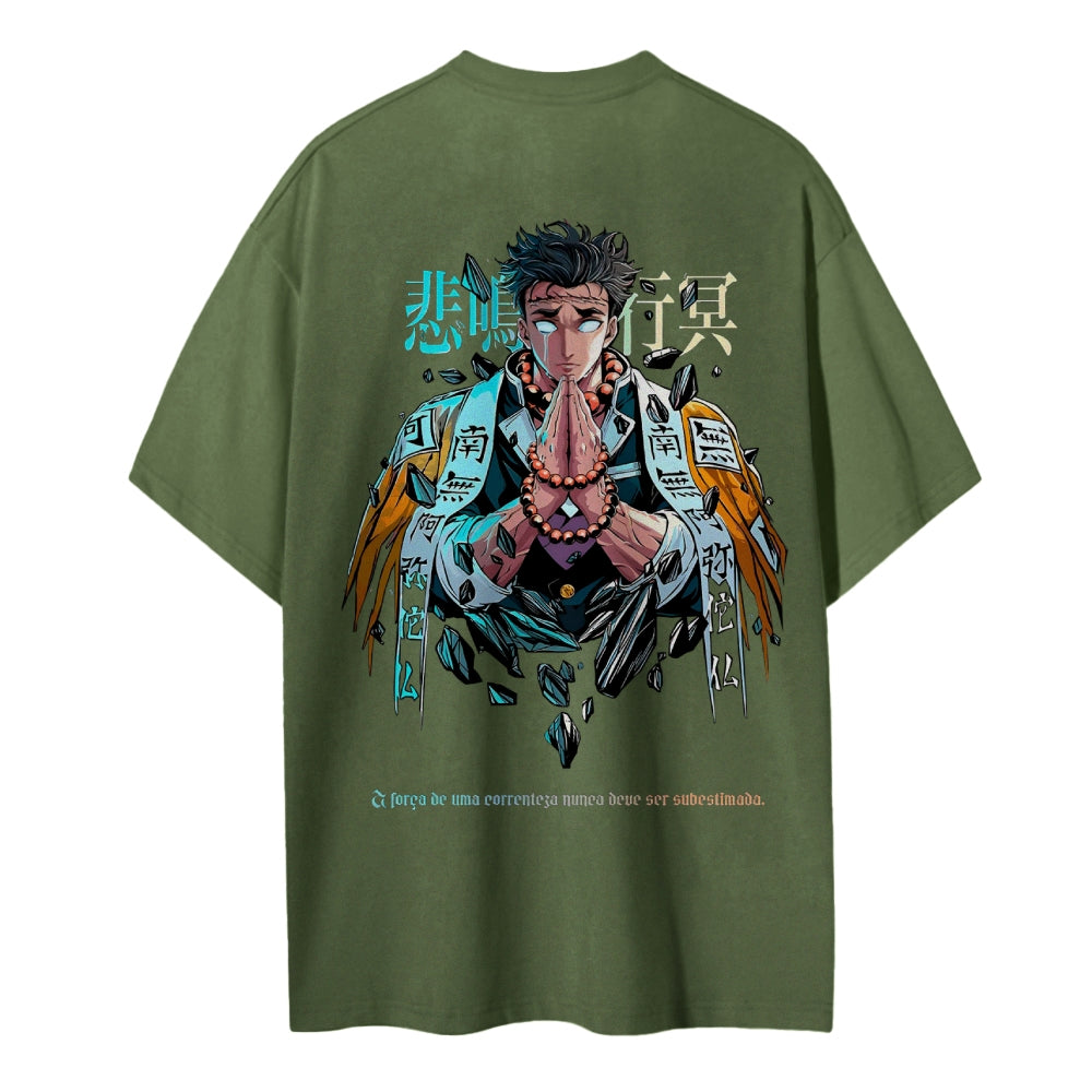 Demon Slayer Cotton Unisex Crew Neck Anime T-Shirt