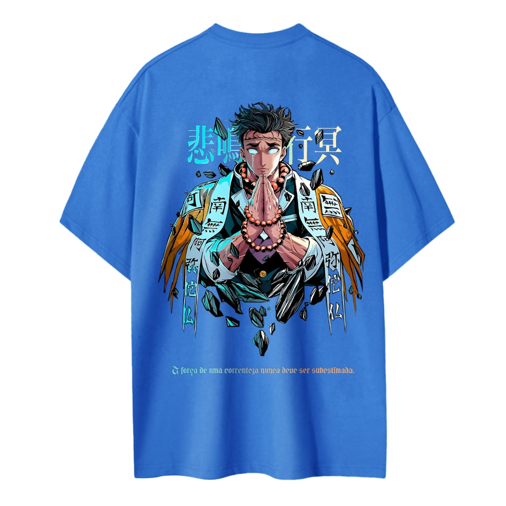 Demon Slayer Cotton Unisex Crew Neck Anime T-Shirt