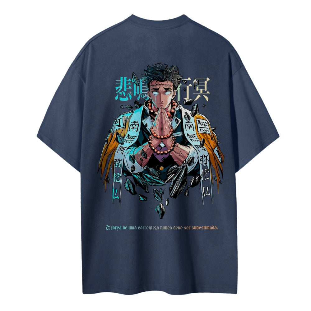 Demon Slayer Cotton Unisex Crew Neck Anime T-Shirt