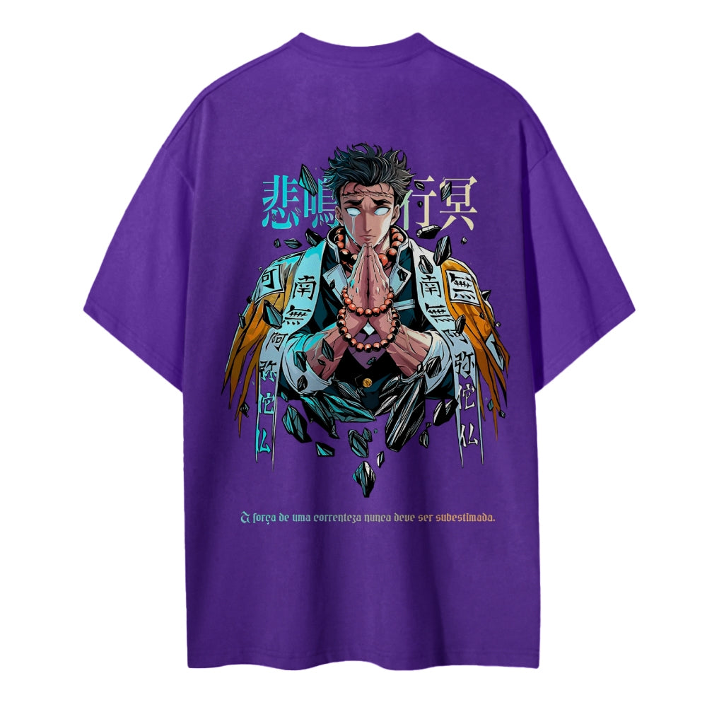 Demon Slayer Cotton Unisex Crew Neck Anime T-Shirt