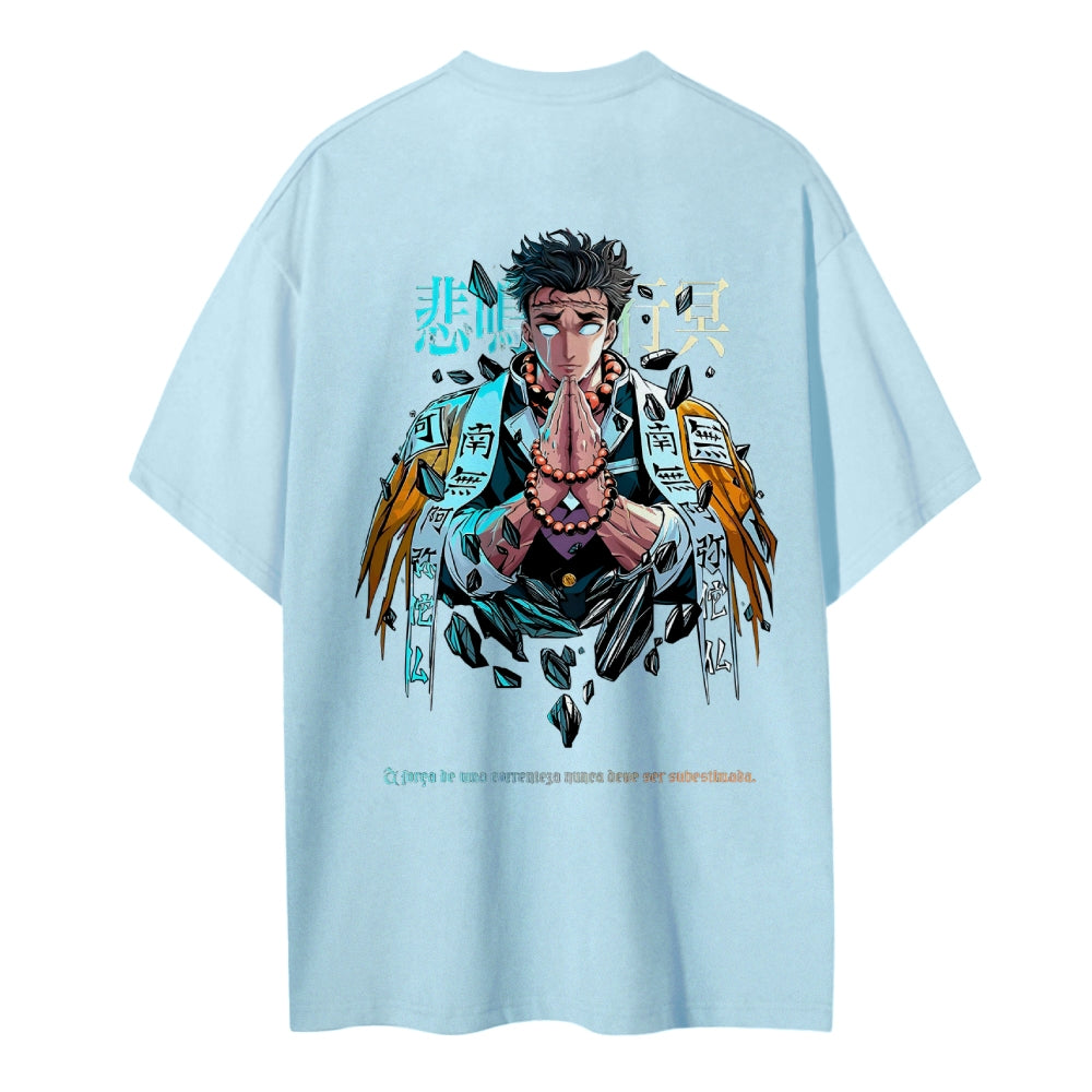 Demon Slayer Cotton Unisex Crew Neck Anime T-Shirt