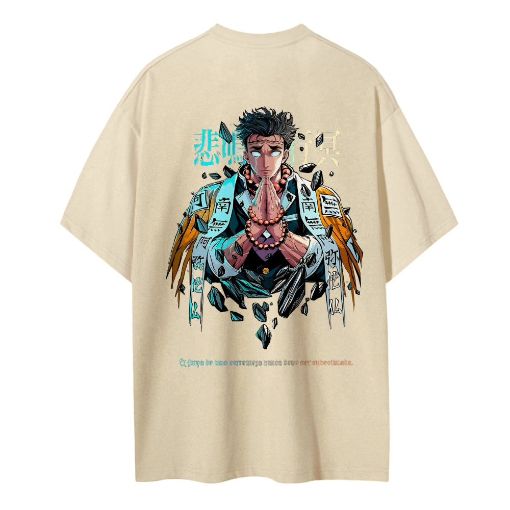 Demon Slayer Cotton Unisex Crew Neck Anime T-Shirt