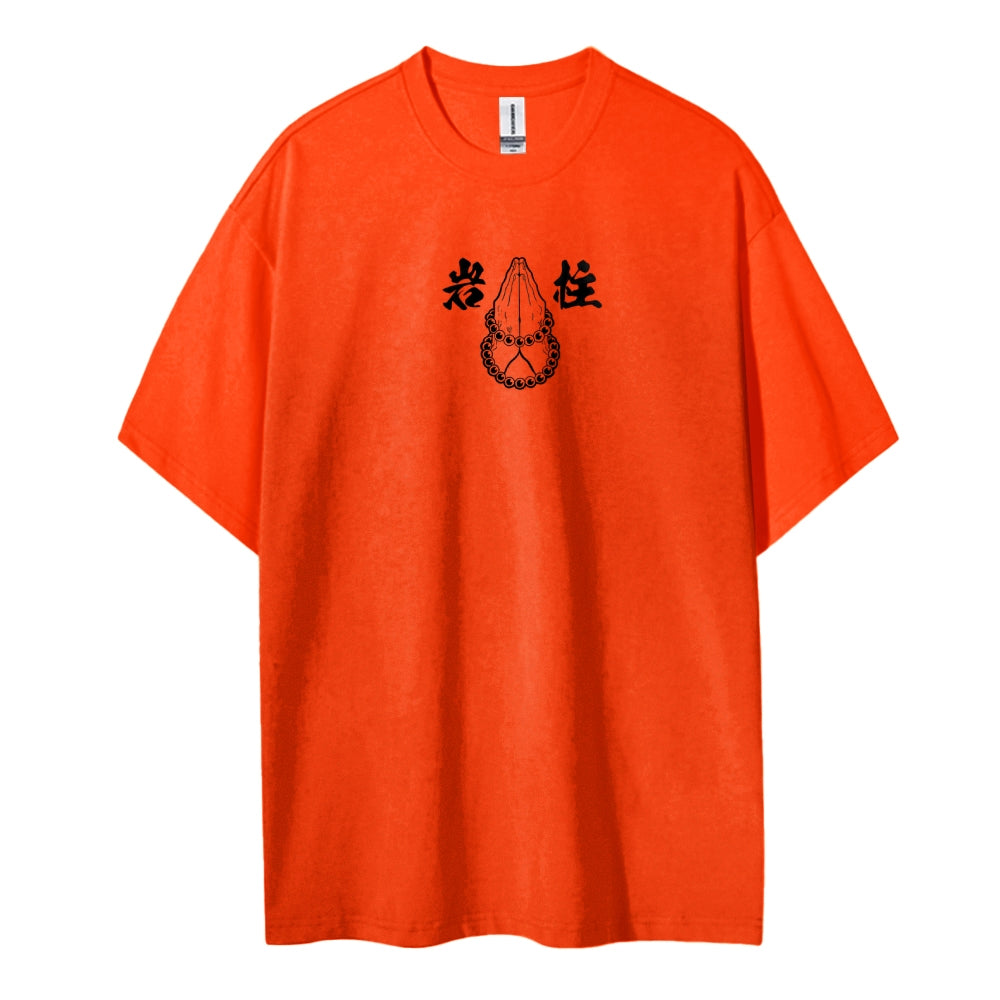 Demon Slayer Cotton Unisex Crew Neck Anime T-Shirt