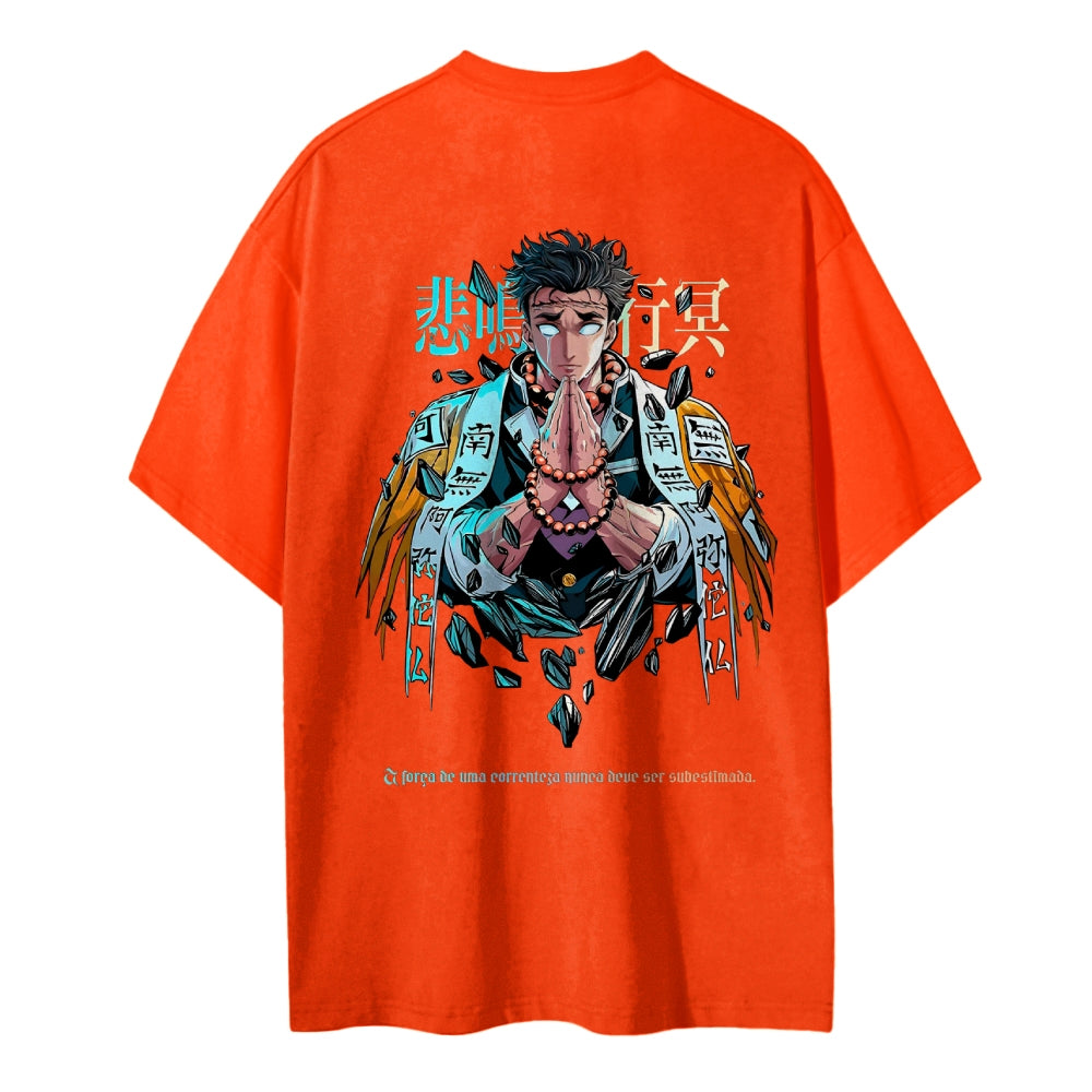 Demon Slayer Cotton Unisex Crew Neck Anime T-Shirt