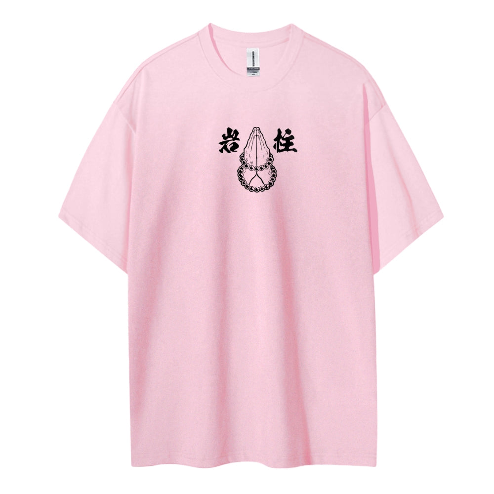 Demon Slayer Cotton Unisex Crew Neck Anime T-Shirt
