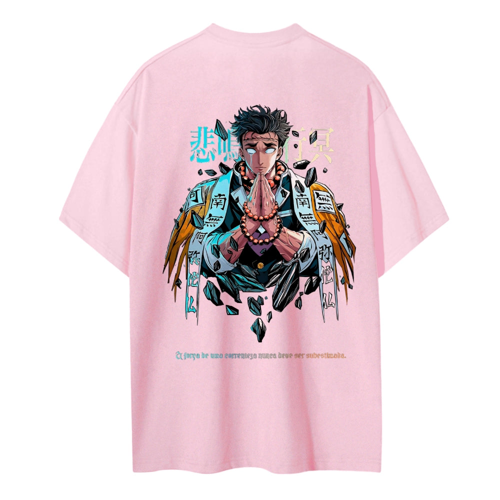 Demon Slayer Cotton Unisex Crew Neck Anime T-Shirt