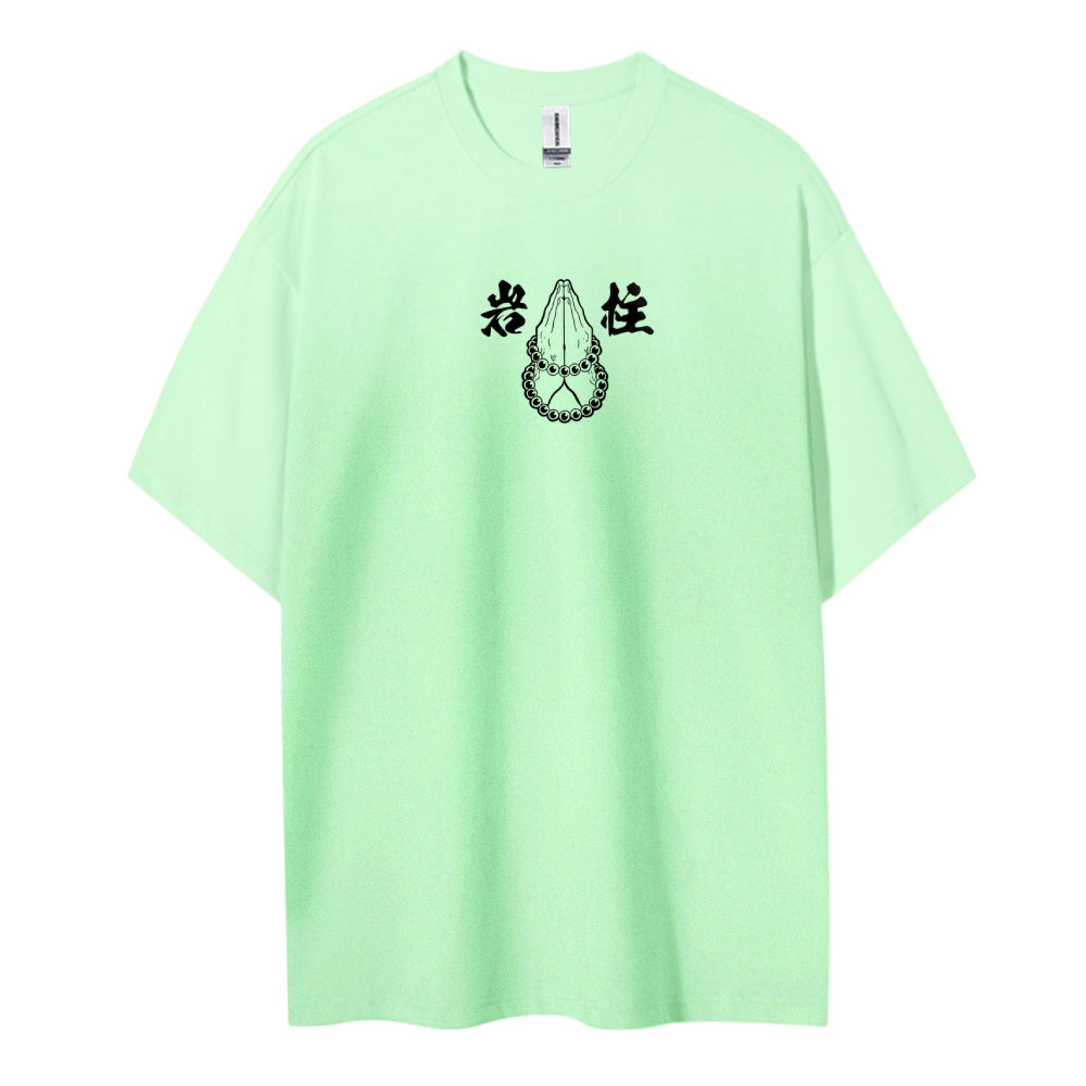 Demon Slayer Cotton Unisex Crew Neck Anime T-Shirt