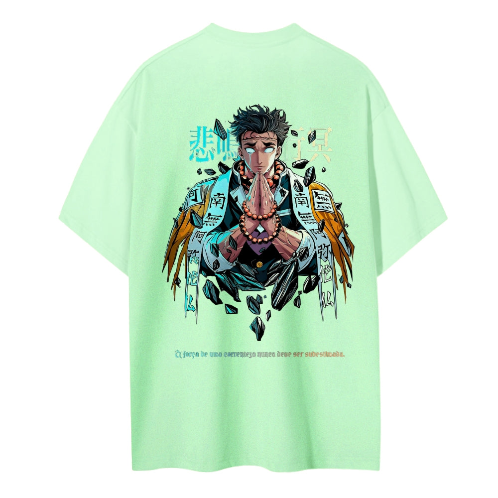 Demon Slayer Cotton Unisex Crew Neck Anime T-Shirt